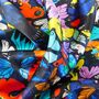 Lepidoptera Butterfly Print Silk Scarf, thumbnail 2 of 11