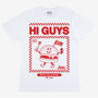 Hi Guys Men’s Burger Graphic T Shirt, thumbnail 3 of 3
