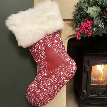 Christmas Sacks And Stockings Personalise With Name, 5 of 5
