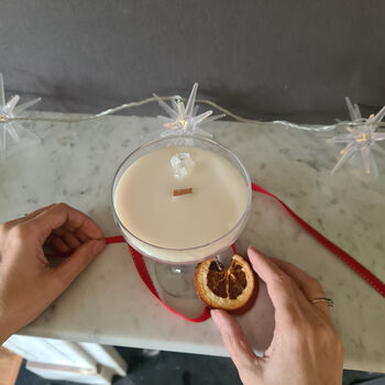 Christmas Cocktail Candle, 3 of 7