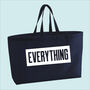 Everything Premium Canvas Oversized Tote Bag, thumbnail 5 of 9