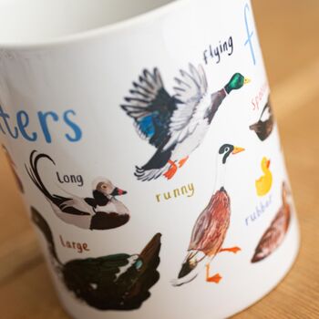 'Floaters' Ceramic Bird Mug, 6 of 8