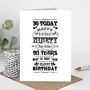90th Birthday Card For Him, thumbnail 1 of 3