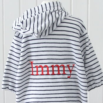 Personalised Hoodie, Changing Top, Swim Cover Up, 3 of 10