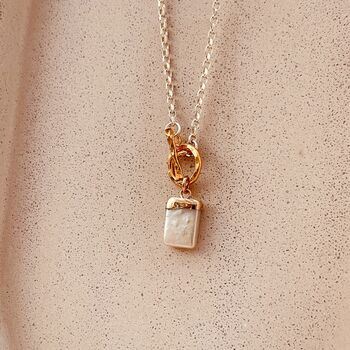 Emma T Bar Necklace, 2 of 8