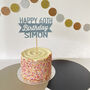 Personalised 60th Birthday Cake Topper, thumbnail 1 of 3