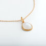Gold Plated Gemstone Necklace, thumbnail 9 of 10