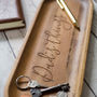 Personalised Wooden Concierge Tray, thumbnail 3 of 8
