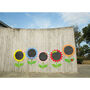 Outdoor Flower Chalkboards Set Of Five, thumbnail 5 of 7