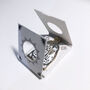 Gold Wolves Necklace, thumbnail 8 of 8