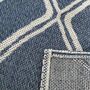 Navy And White Rug The Freddie, thumbnail 3 of 6