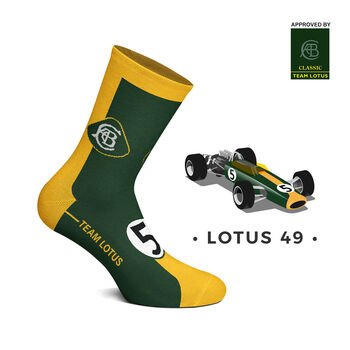 Lotus F1 Racing Socks Gift Set, 5 of 11