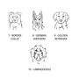 Personalised Dog Breed Necklace, thumbnail 6 of 6