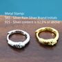 Snake Hoop Earrings In Sterling Silver, thumbnail 7 of 11