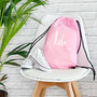 Butterfly Personalised Girls Swimming/Pe Bag, thumbnail 2 of 3