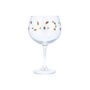 Strawberries Fruit Printed Gin Bowl Balloon Glass, thumbnail 2 of 5