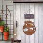 Rusty Duck In Water Garden Decor Welcome Sign, thumbnail 8 of 10