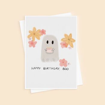 Birthday Ghost Card, 3 of 3