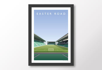 Hibs Easter Road Modern Era Poster, 8 of 8