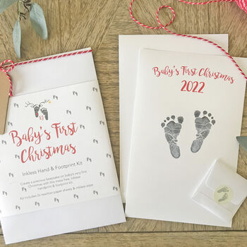 Baby's First Christmas Inkless Print Kit 2024, 4 of 6