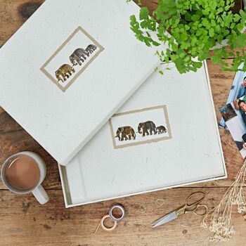 Handcrafted Elephant Dung Photo Album With Gift Box, 7 of 11