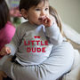 Little Dude Baby Sweatshirt, thumbnail 6 of 6