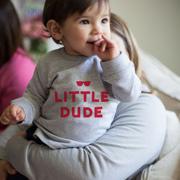 Little Dude Baby Sweatshirt, 6 of 6