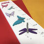 Personalised Butterflies And Dragonflies Height Chart, thumbnail 3 of 6
