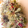 Statice Dried Wreath For Christmas, thumbnail 5 of 6