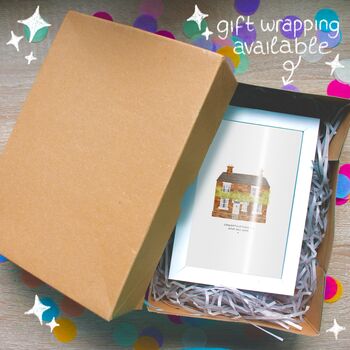 Personalised Illustrated House Print, Home Illustration, 5 of 5
