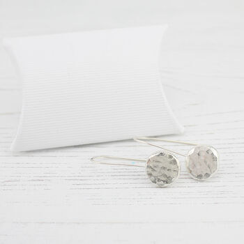 Sterling Silver Nugget Earrings, 3 of 5