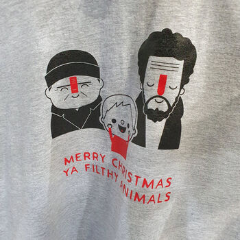 'Merry Christmas Ya Filthy Animals' Tshirt, 5 of 5