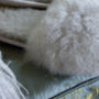 Alpaca Fur Slides, thumbnail 3 of 12