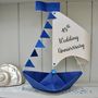 Personalised Wedding Sail Boat Card, thumbnail 12 of 12