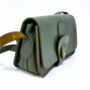 Noah Crossbody Wallet Bag Mini Shoulder Bag In Khaki Green, thumbnail 1 of 6