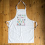 'All Gins Bright And Beautiful' Apron, thumbnail 4 of 4
