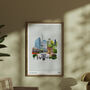 Colliers Wood London Print, thumbnail 5 of 9
