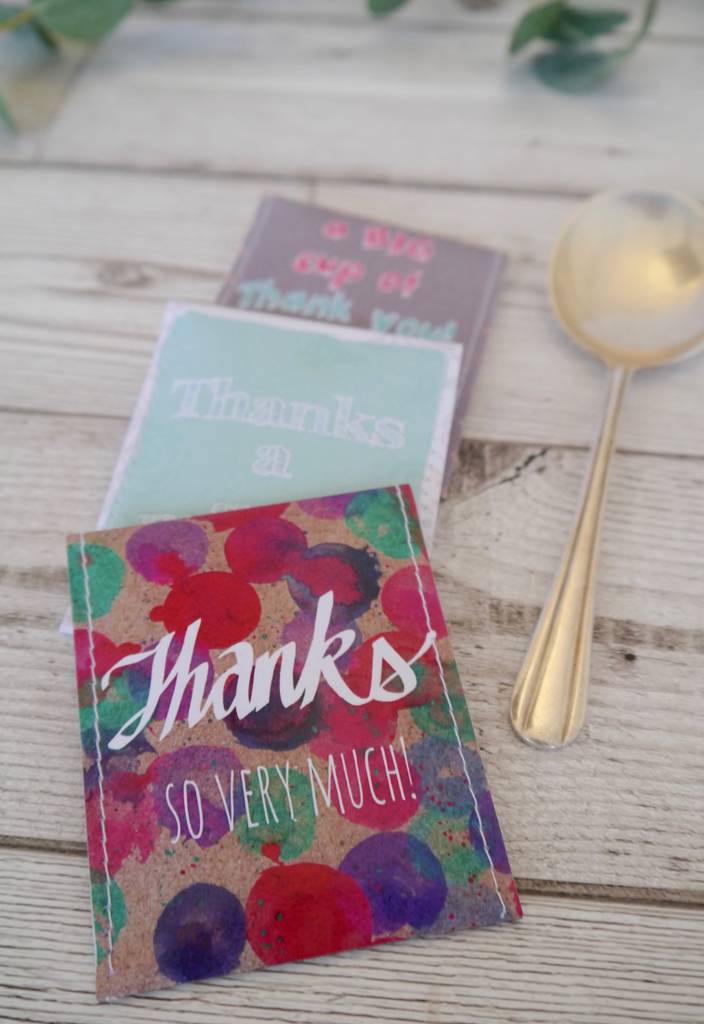 Thank You Gift Tea To Say Thank You By Victoria Mae Designs