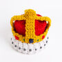 Coronation Crown Easy Crochet Kit, thumbnail 3 of 8
