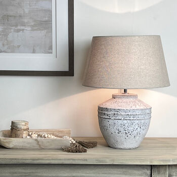 Concrete Grey Table Lamp Base, 10 of 11