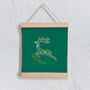 Reindeer Banner Embroidery Kit, thumbnail 1 of 6