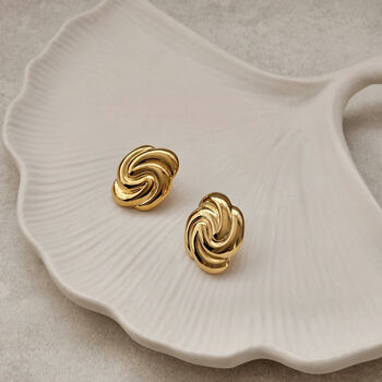 Vintage Swirl Earrings, 8 of 8