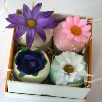 Four Cupcake Bath Melt Gift Box, 2 of 2