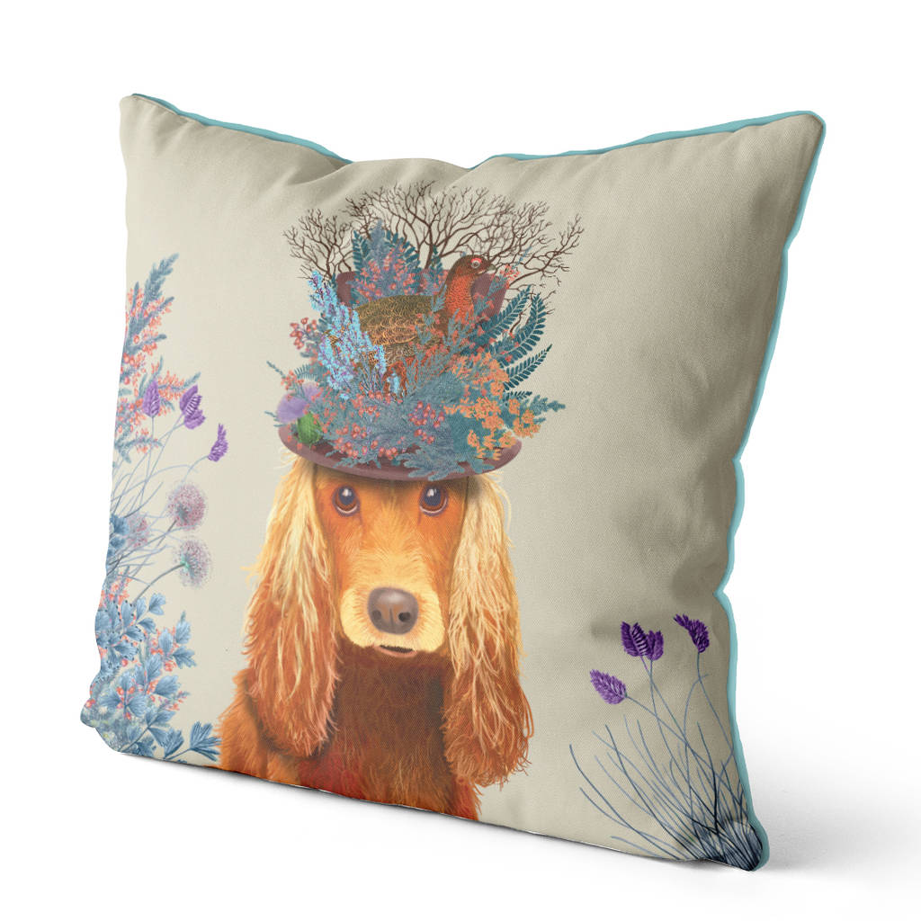 spaniel cushion