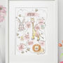 Personalised Birth Print For Boys And Girls, thumbnail 6 of 7