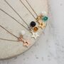 Personalised Birthstone Crystal And Charm Necklace, thumbnail 6 of 13