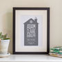 Personalised Christmas Family Home Print, thumbnail 2 of 6
