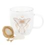 Tea Gifts Double Wall Glass Mug With Quartz Tea Infuser, thumbnail 8 of 9