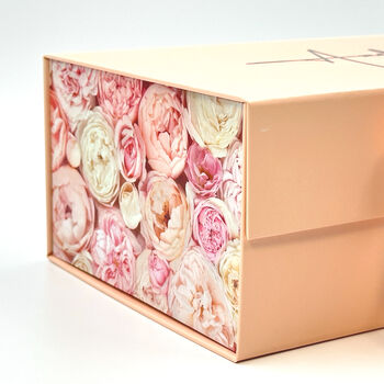 Personalised Floral Gift Box With Secure Magnetic Lid, 7 of 12