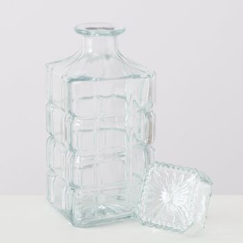 Clear Glass Whisky Bottle, 5 of 7